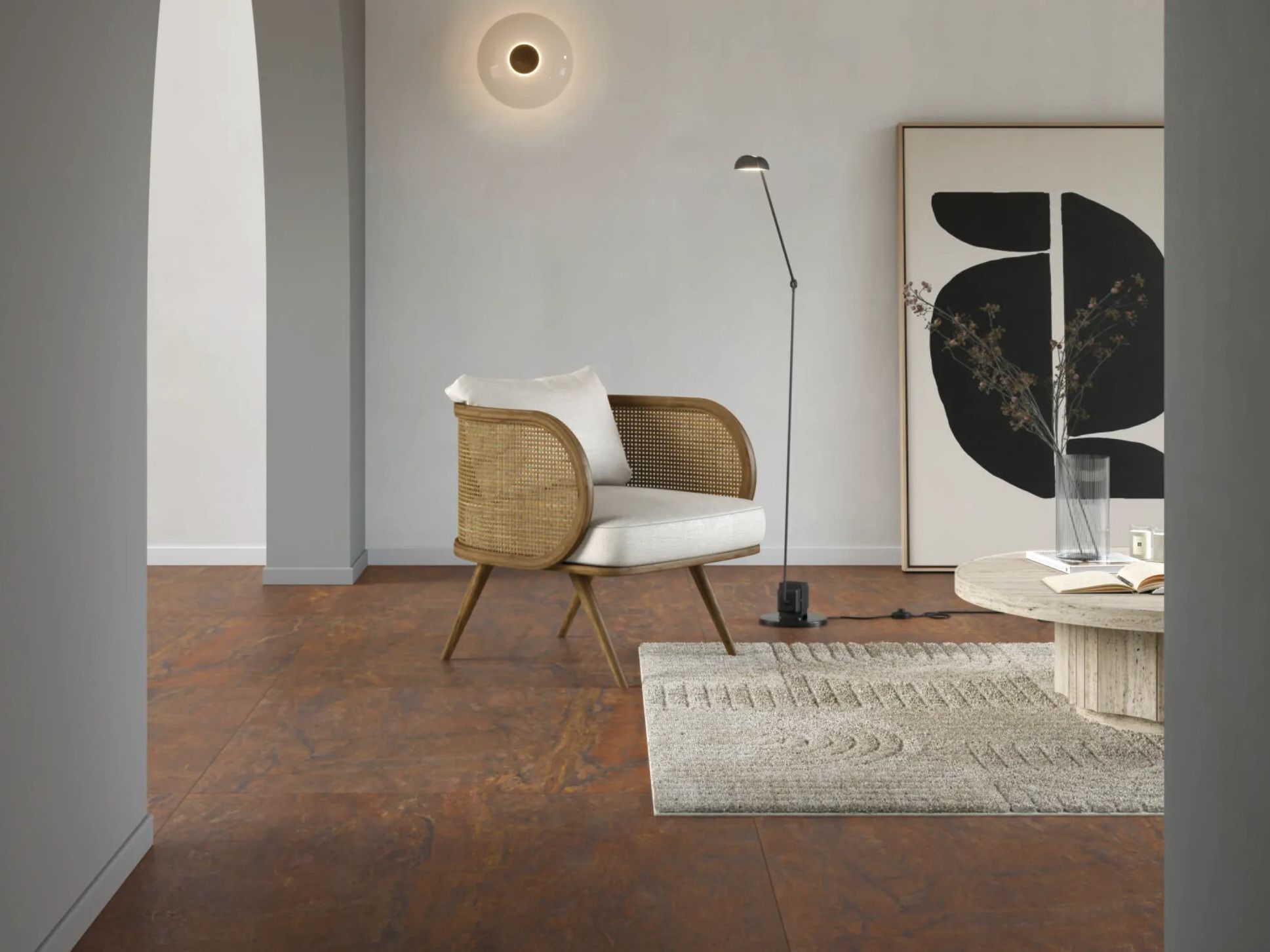 Пол / облицовка керамогранита с эффектом камня IRIS Ceramica I-Floors ARCH-00030555