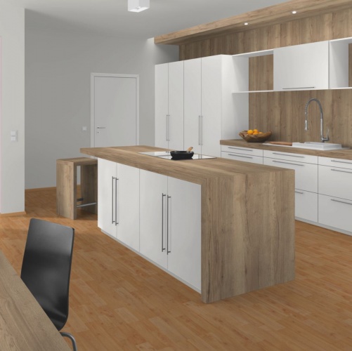 Пробка EGGER Cork+ Бук Мондзее (Гладкая) 1292х193 мм 1201400005 - Вид №2