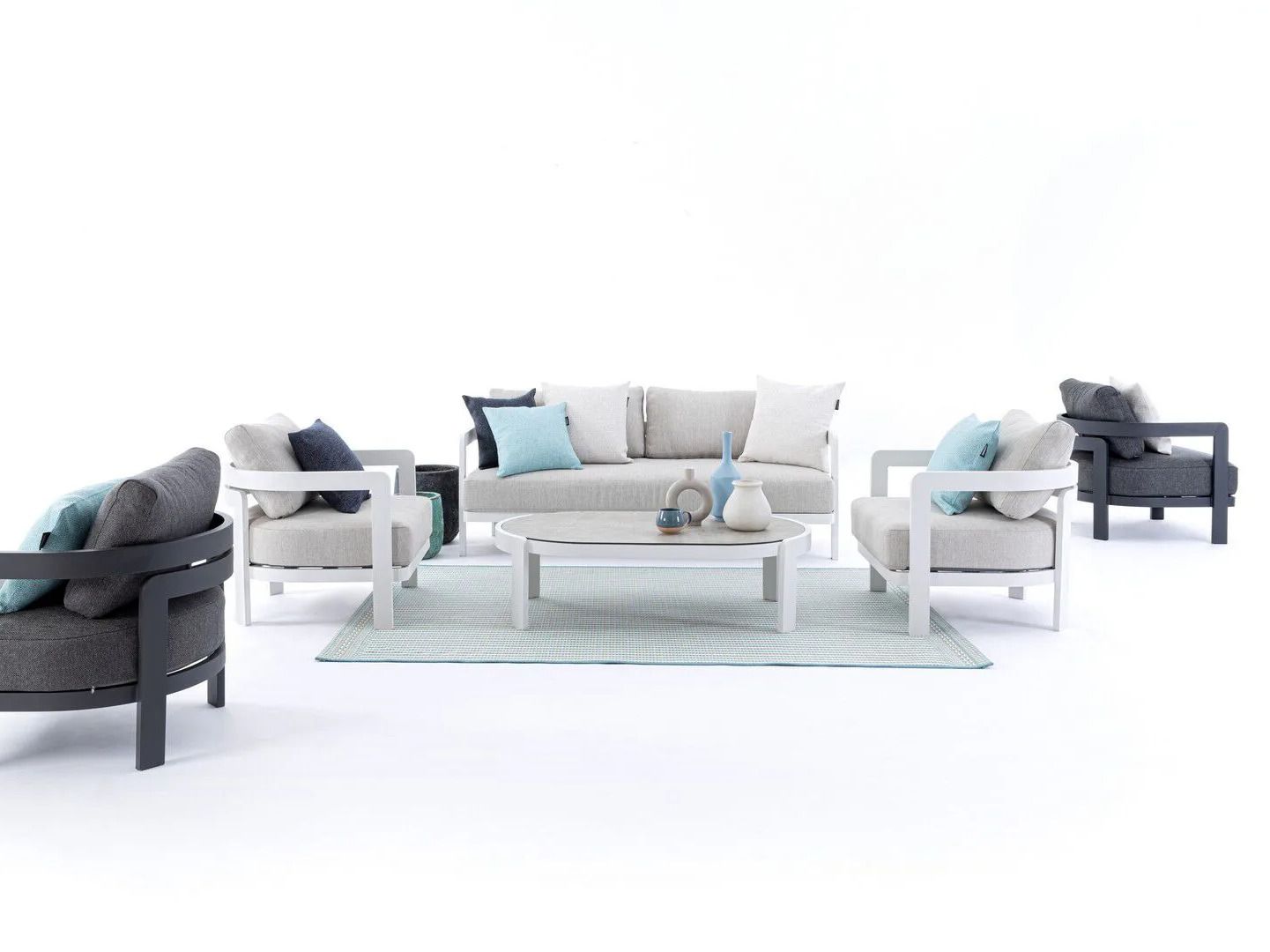 Напольный прямоугольный полипропиленовый ковер BIZZOTTO THIERRY ARCH-00123939 - Вид №3