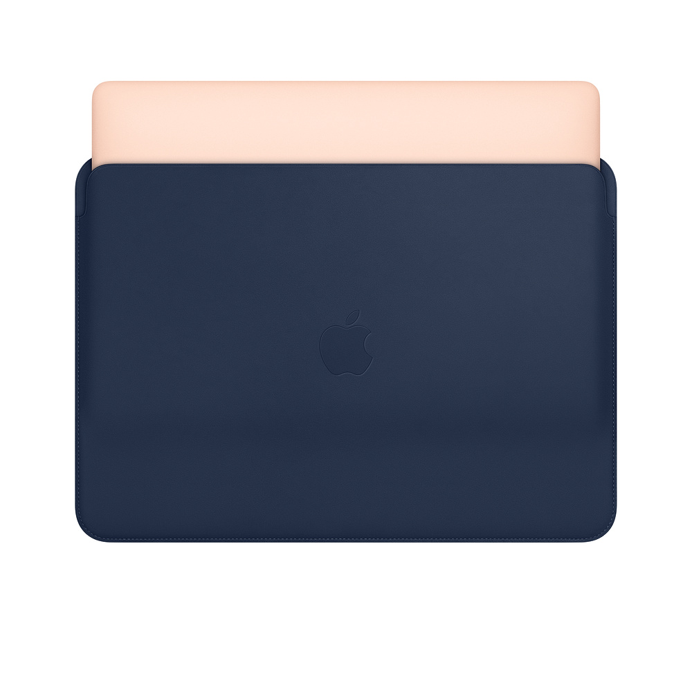 MRQL2ZM/A Leather sleeve for 13-inch macbook pro – midnight blue Apple Santreyd  - Вид №2