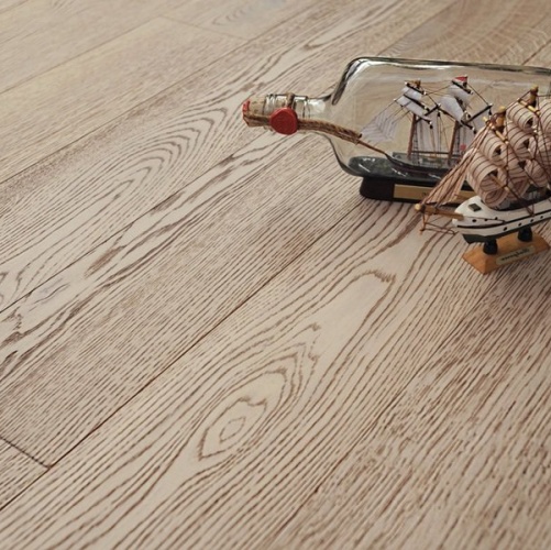 Инженерная доска Coswick Вековые традиции Белый Мрамор 127мм Шелковое Масло Дуб Рустик (Гладкая) 600…2100х127 мм 11544255 - Вид №2