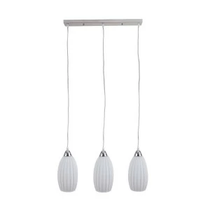 Подвесной светильник IDLamp Iris Muar 229/3-Chrome IDLAMP IRIS MUAR 198794 Белый