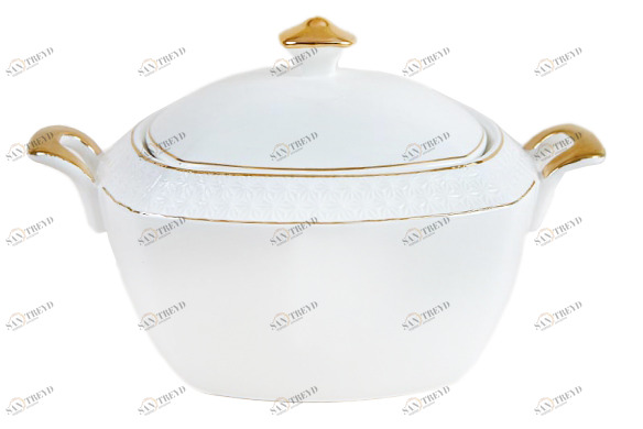 029647 Супница Керамическая Коралл Россия 