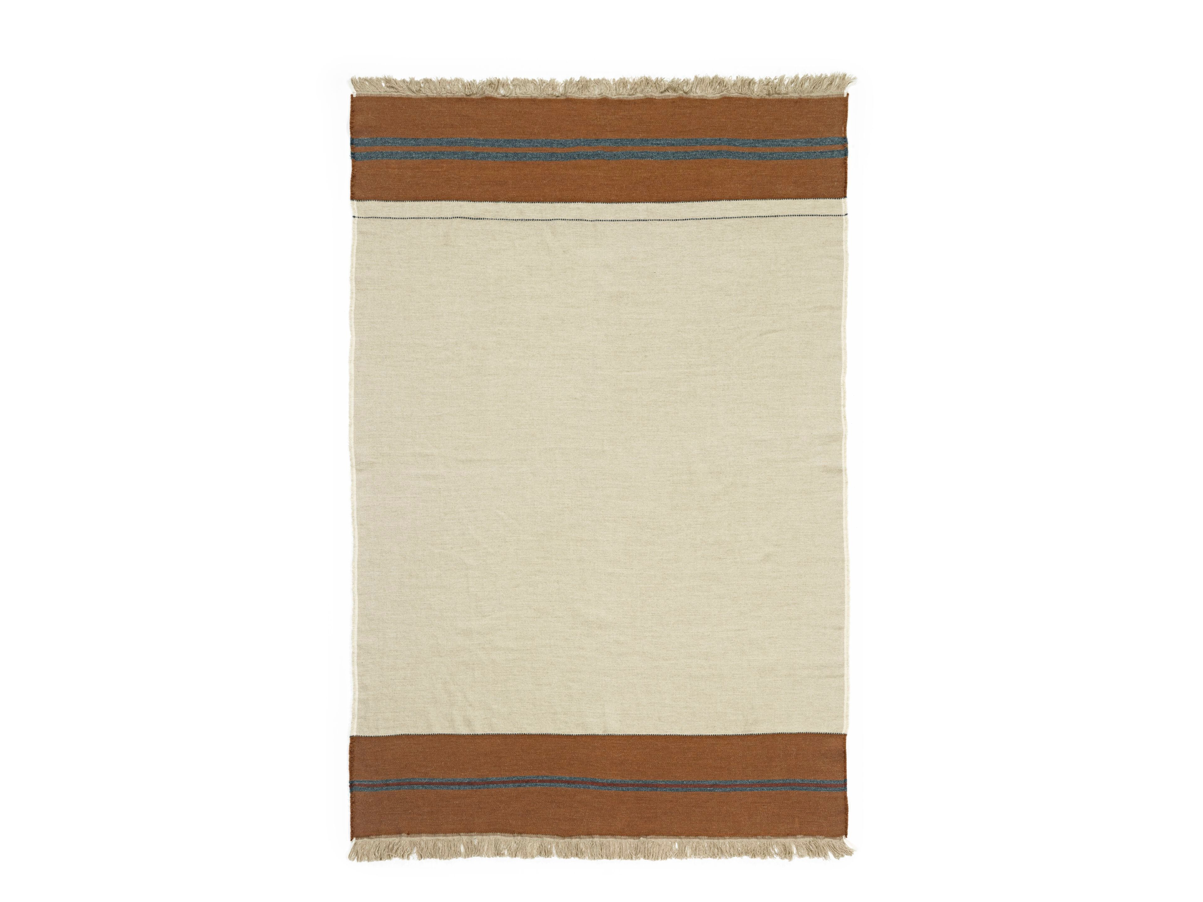 Шерстяное и льняное одеяло Libeco Home The Highland Stripe ARCH-00067907 - Вид №1