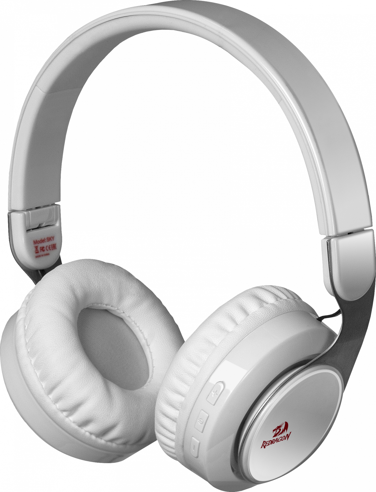64212 беспроводная гарнитура sky w белый, bluetooth Redragon Santreyd 