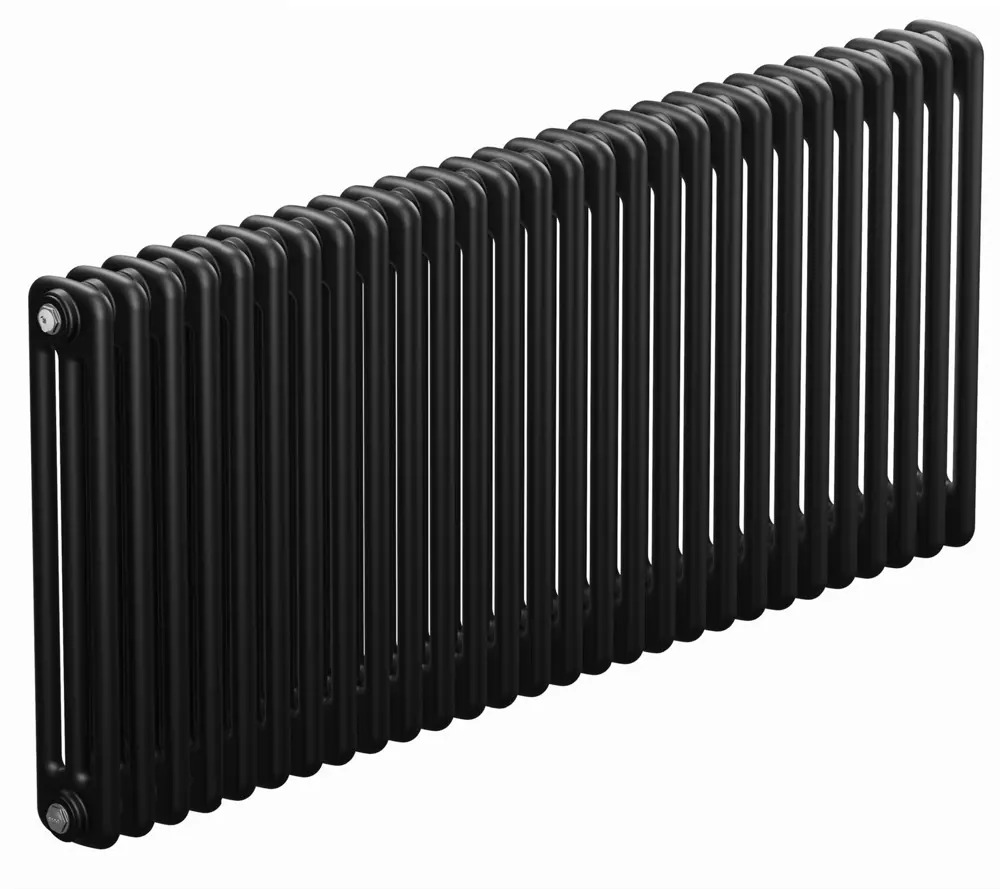 91098312 Радиатор Rifar Tubog Tub 3057 28 секций боковое подключение сталь антрацит STLM-0939397