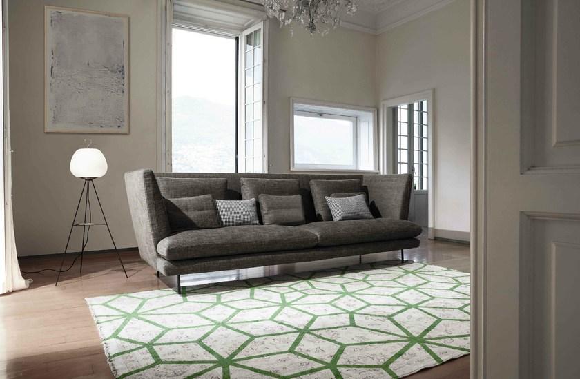 Bonaldo Мягкий диван со съемным чехлом из ткани Lars sun-id-1361072 - Вид №3