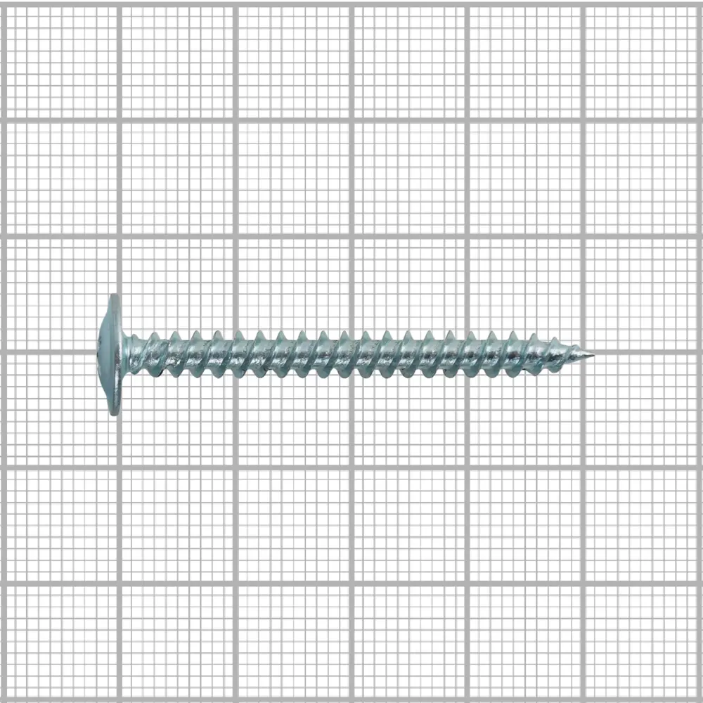 Саморезы по металлу Standers с пресс-шайбой острые оцинкованные 4.2x41 100 шт 82182122 STLM-2170850  - Вид №3