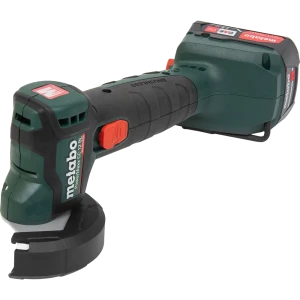 УШМ аккумуляторная бесщеточная Metabo PowerMaxx CC 12 BL 600348500, 12 В Li-Ion 2x2 Ач, 76 мм