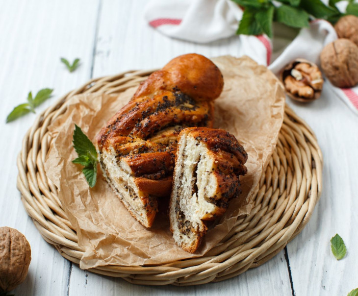 6993 Плетенка с маком и грецким орехом Вкусляндия  - Вид №1