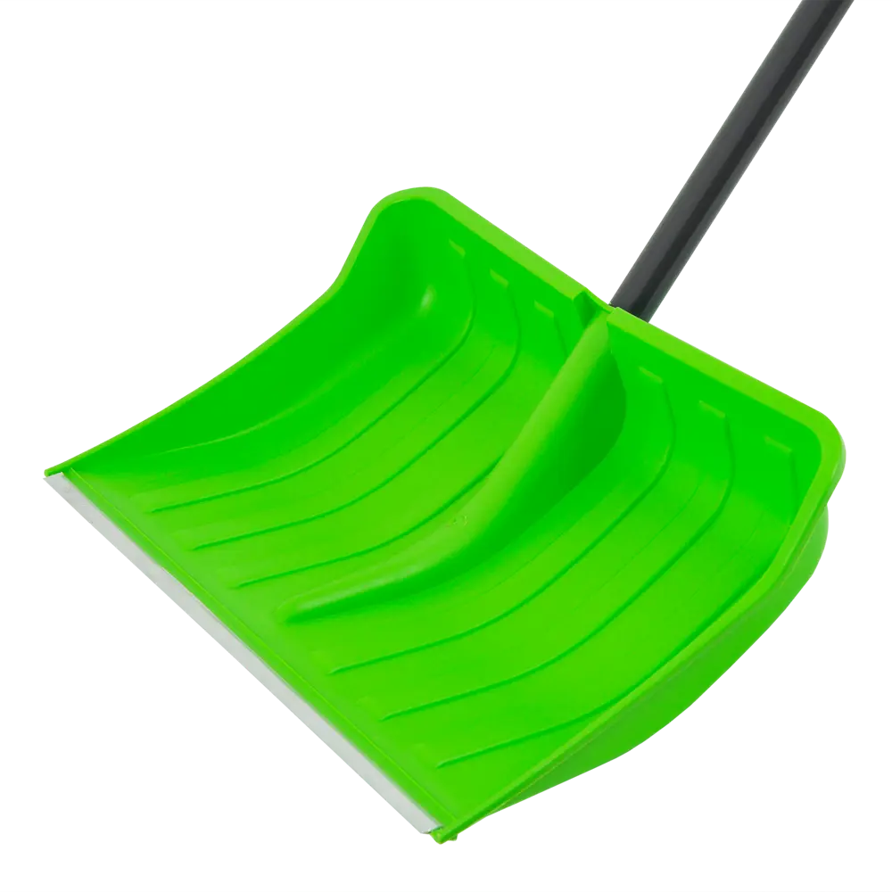 Лопата для уборки снега Павловская заря 53x130 см пластик с черенком STLM-2058985 - Вид №2