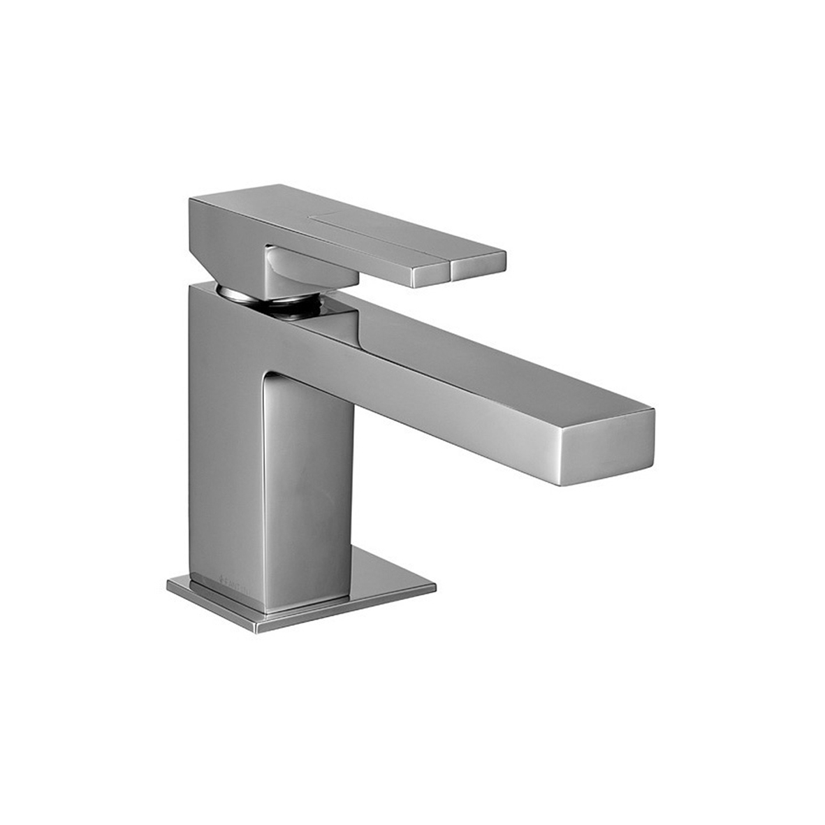 3303SWF  Смеситель для раковины на 1 отверстие, удлиненный изливвылет 14,5 см без ручки ограничитель потока воды до 5 л/мин при 3 бар подводка без донного клапана (a) ручка 3348 заказывается отдельно см раздел ''Ручки'' Fantini Rubinetti AR/38