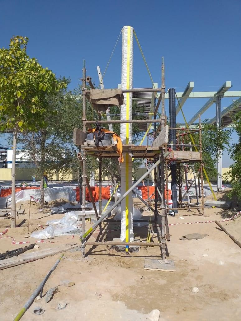 Concreative Многофункциональный столб из бетона с 3D-печатью  1903-040  - Вид №3