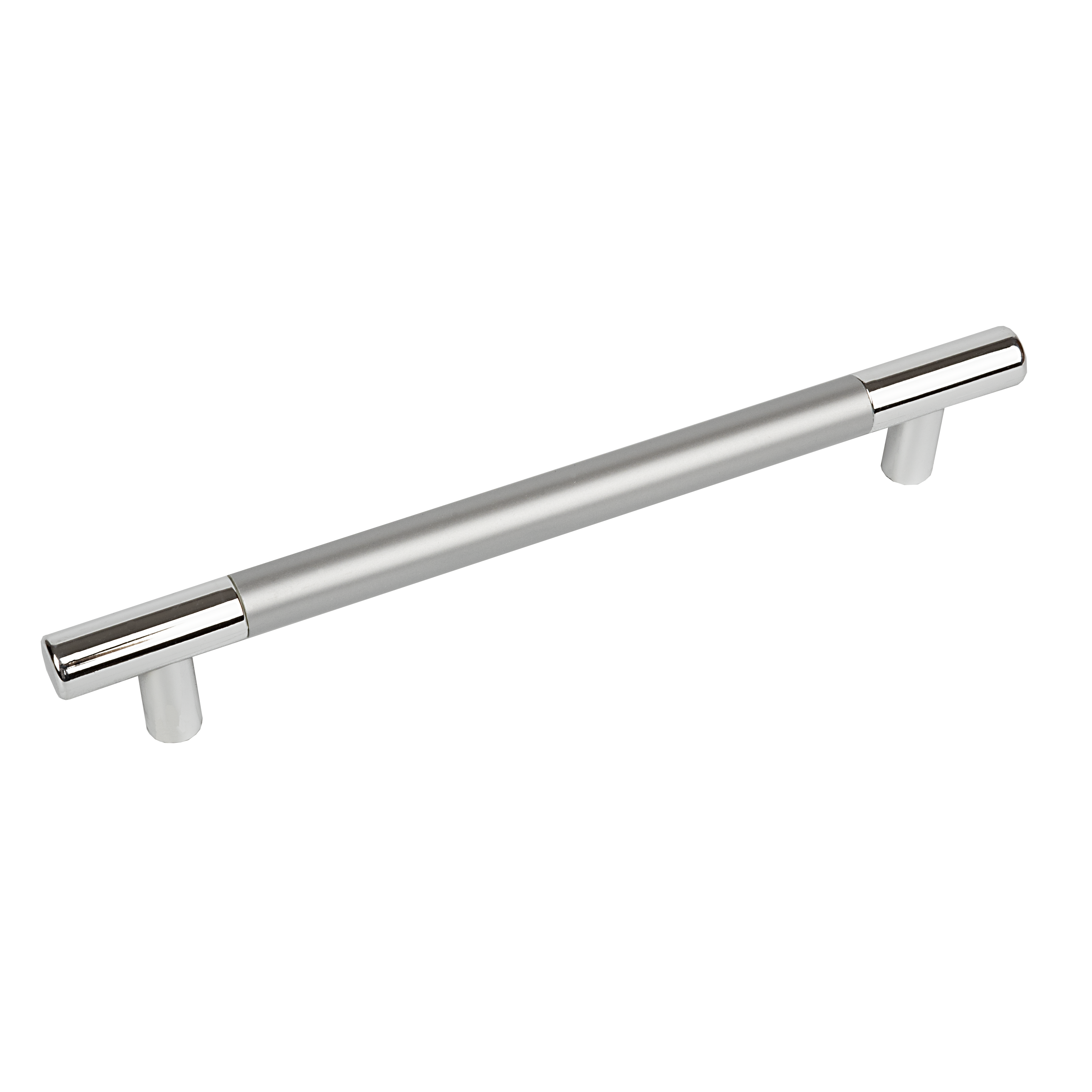 86728500 Ручка-скоба C-15 пластик 160 мм цвет металлик STLM-0070993 Santreyd 