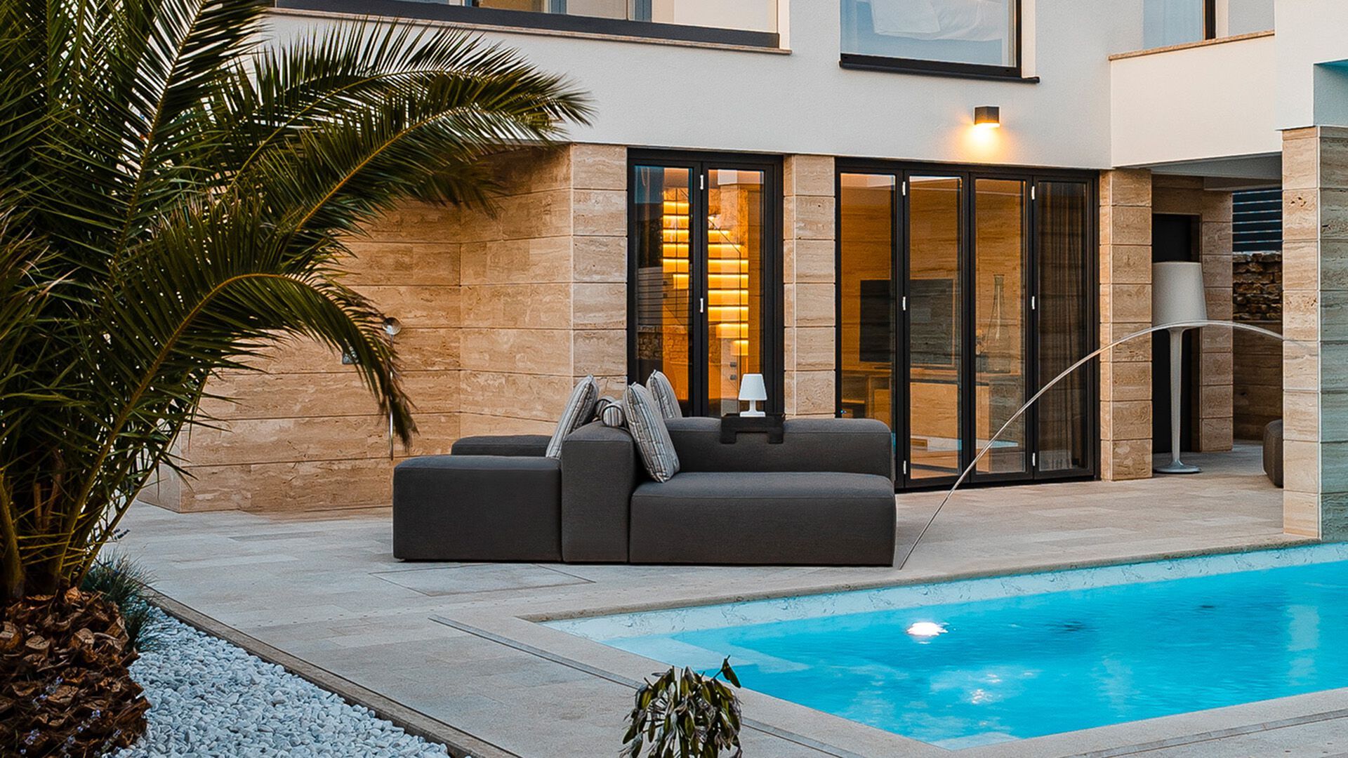 Модульный тканевый диван IKONO Lounge ARCH-00063916 - Вид №1