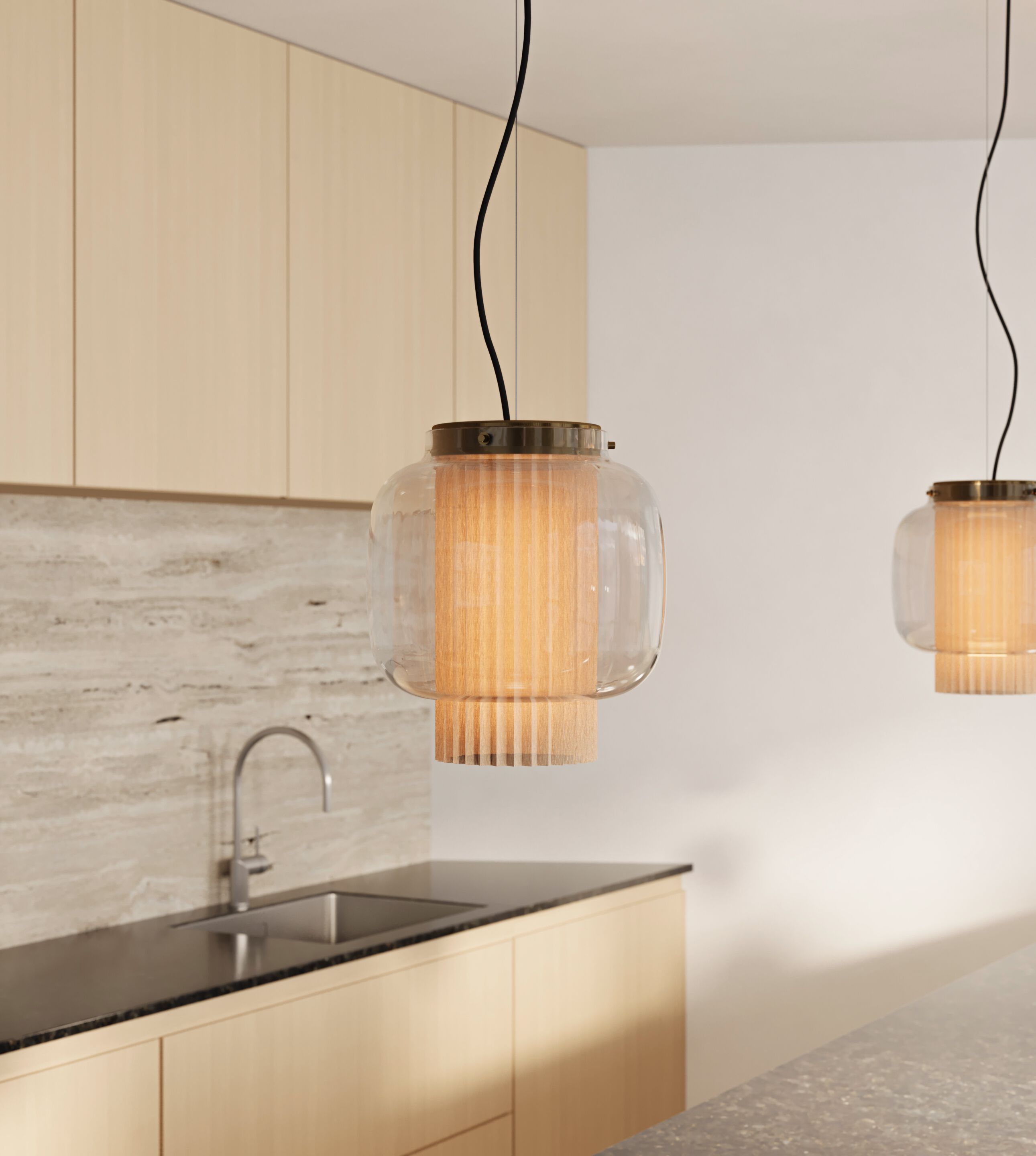 Подвесной светильник из дутого стекла PARACHILNA Манила ARCH-00029408 - Вид №9