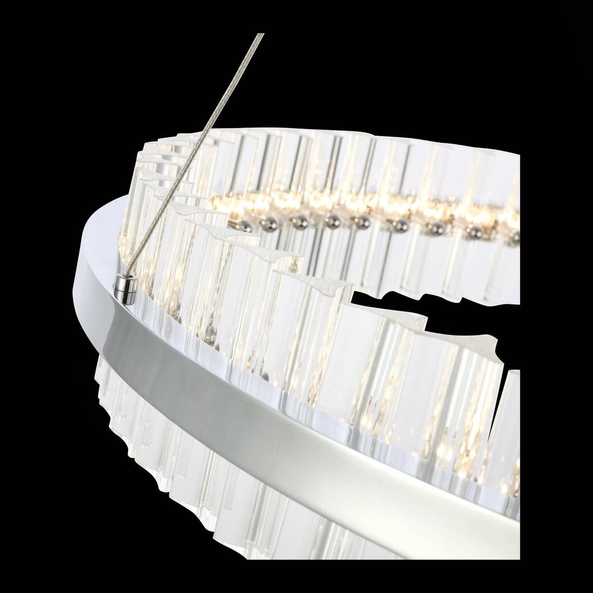 Подвесной светильник серебристый ST Luce Cherio SL383.113.01 ST LUCE ДИЗАЙНЕРСКИЕ, CHERIO 00-3890166 Серебро  - Вид №1