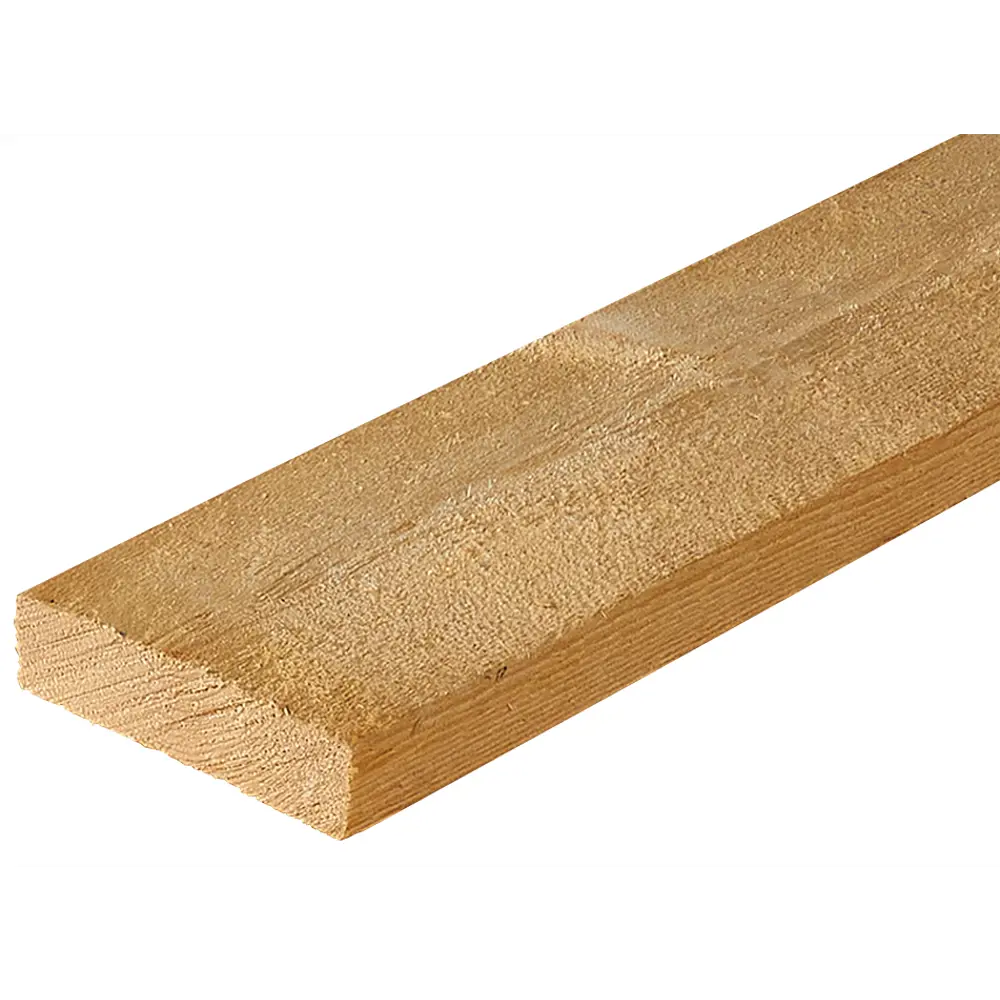 Santreyd: Нестроганая доска 50х150х3000 мм из хвои для строительства 81947448 STLM-0014535