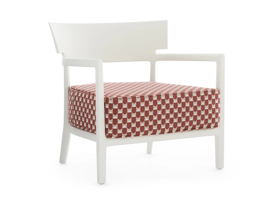 Съемное садовое кресло из поликарбоната и ткани с подлокотниками Kartell CARA LIBERTY ARCH-00029641 - Вид №35