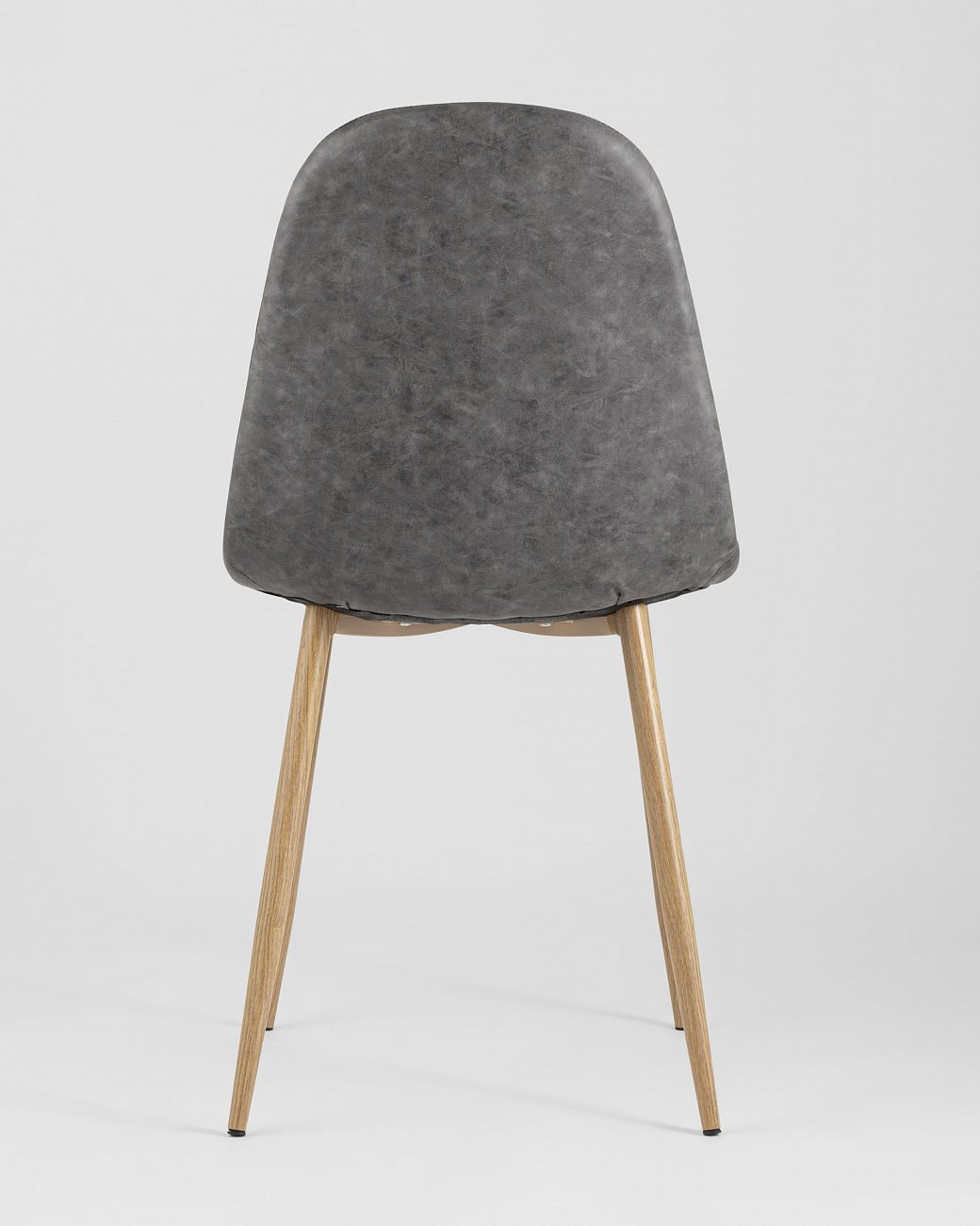 Стул со спинкой серый из экокожи "Валенсия" STOOL GROUP ДИЗАЙНЕРСКИЕ, ИНТЕРЬЕРНЫЕ 00-3946167 Серый  - Вид №4