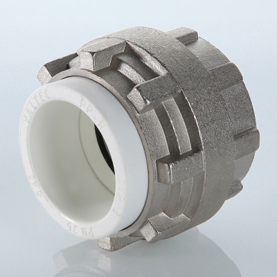 VTp.763.0.032 Фитинг полипропиленовый – муфта разъемная Valtec 32 мм  - Вид №16