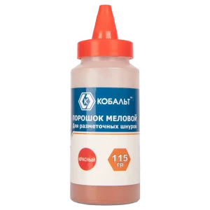 Порошок разметочный КОБАЛЬТ 907-255 красный 115 г для точной разметки 89374113