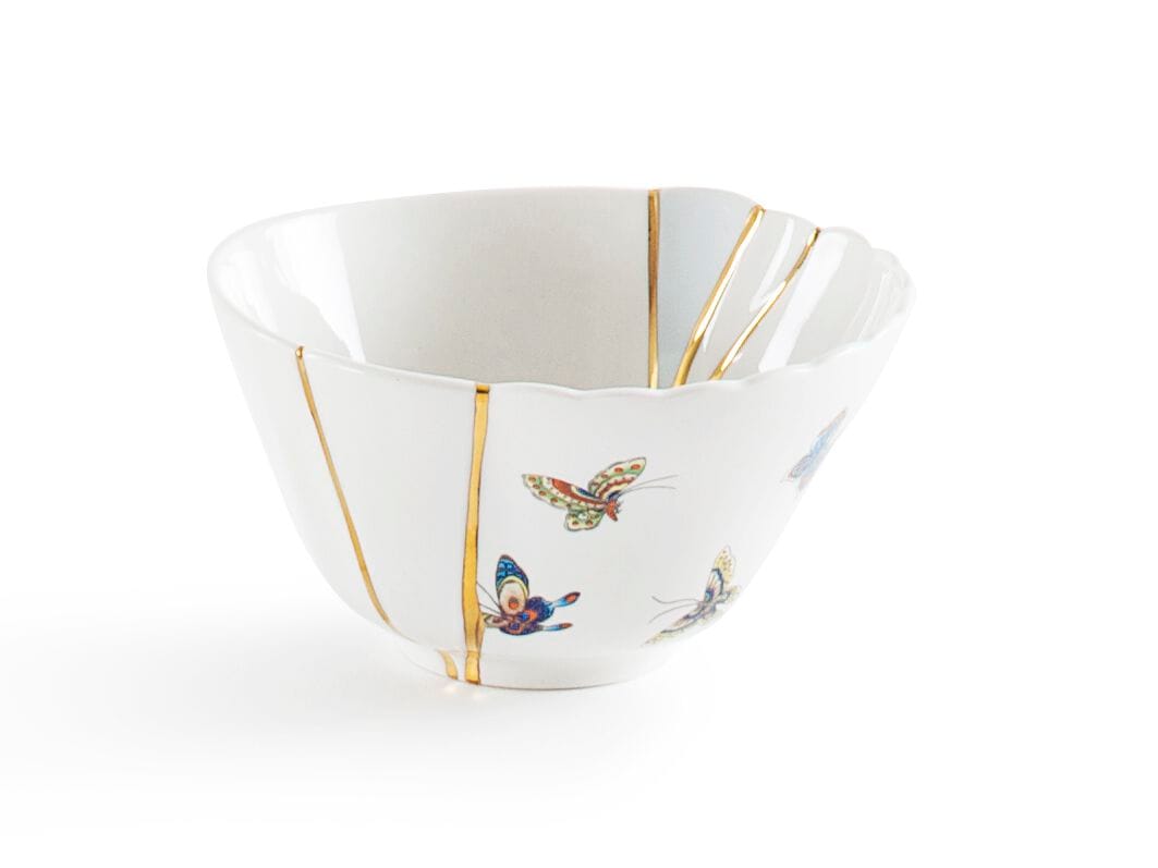 Фарфоровая и золотая чаша Seletti Kintsugi ARCH-00052365 - Вид №2