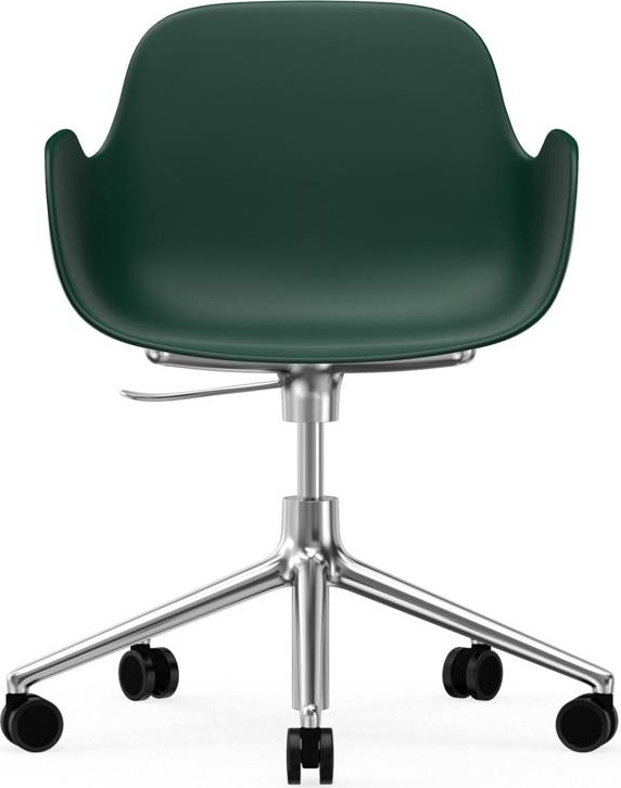 606144 Кресло Swivel 5W Gaslift Alu Green Normann Copenhagen Form - Вид №1