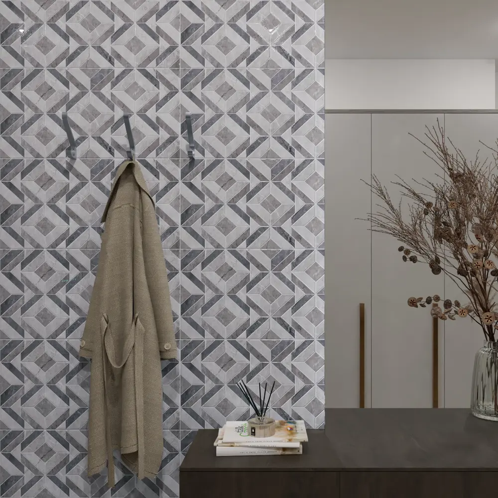 Настенная плитка Axima Кайлас 30x60 см 1.62 м² глянцевая цвет разноцветный STLM-2105920 - Вид №5