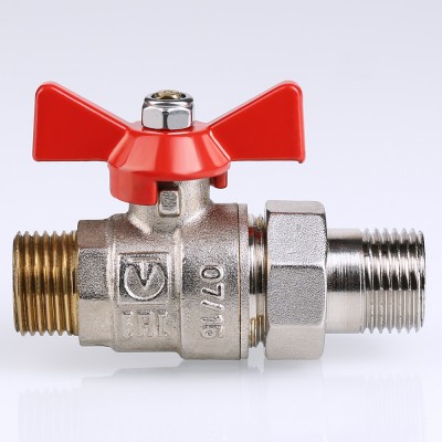 VT.226.N.05 Кран шаровой VALTEC BASE с полусгоном и наружной резьбой Valtec 3/4"  - Вид №8