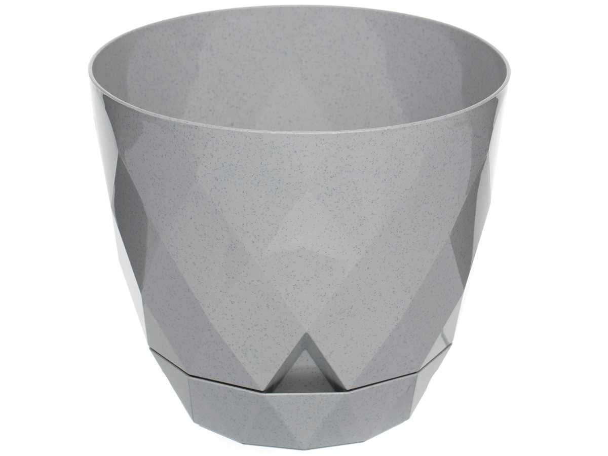 Горшок для цветов Rico 2.4L Grey NAVAKO 16025