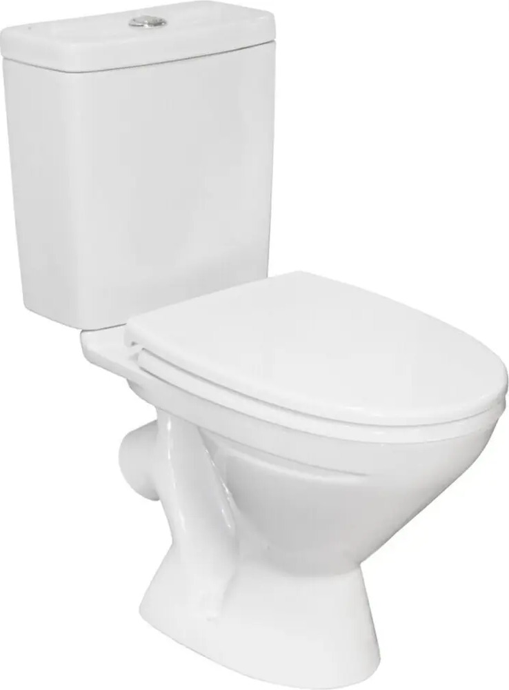 90640483 Унитаз-компакт Santek Лига 1WH302197 горизонтальный выпуск двойной слив STLM-0996862