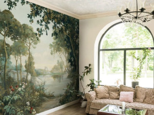 Обои с цветочными мотивами