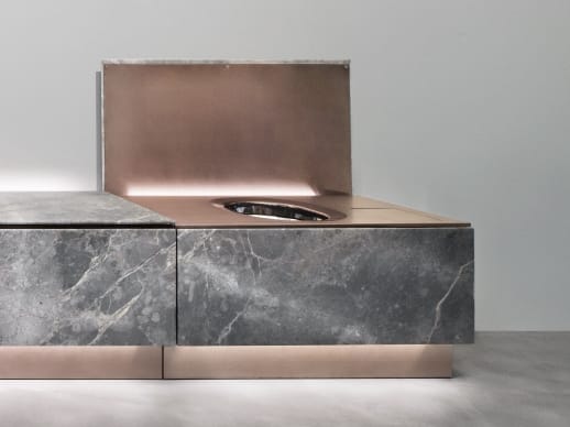 Мраморный санитарный модуль Fior di Bosco для туалета и биде CEADESIGN счеты ARCH-00096691 - Вид №1