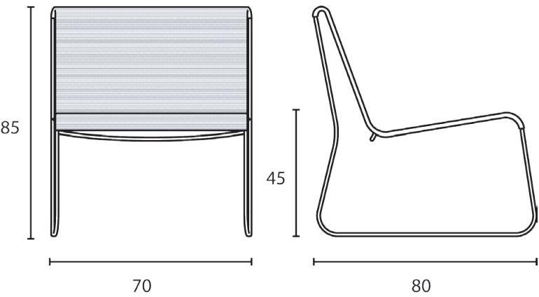 Inday Штабелируемое садовое кресло из веревки In-out sun-id-1451489 - Вид №3
