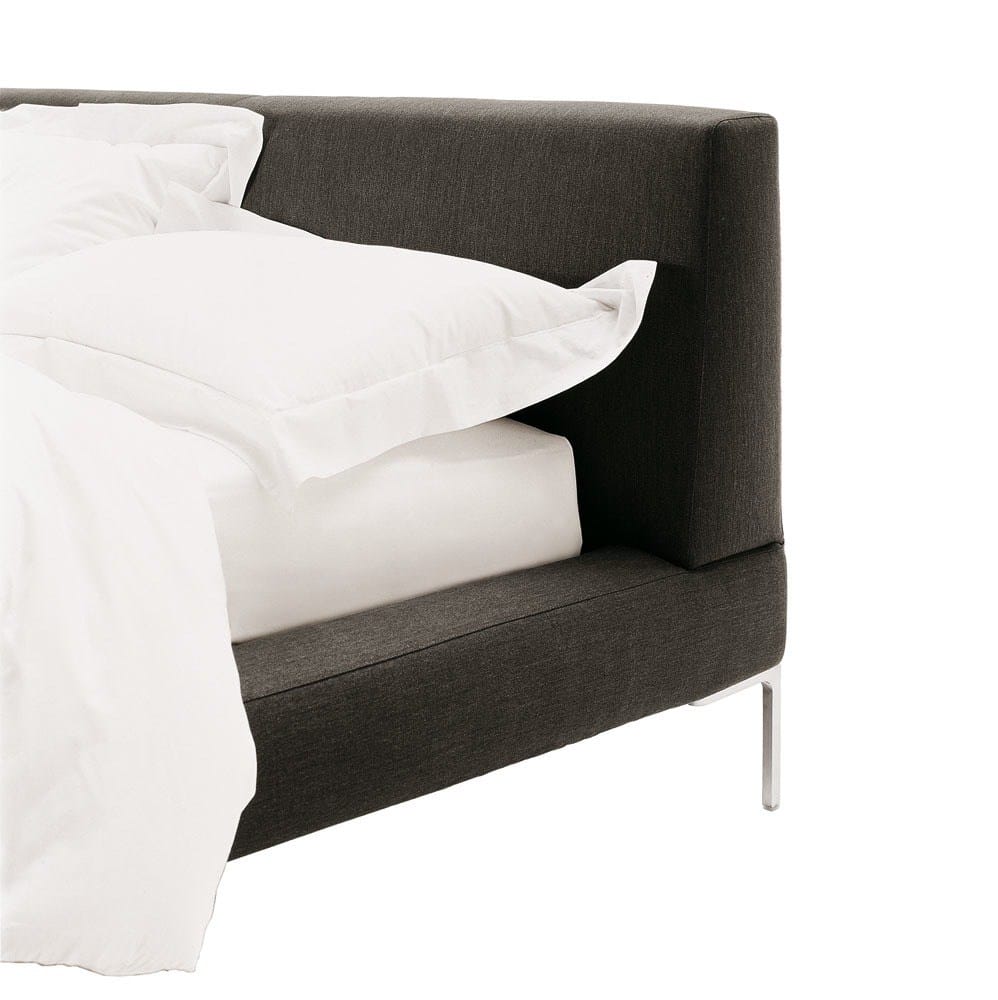 Двуспальная кровать из ткани с мягким изголовьем B&B Italia ARCH-00106518 - Вид №5