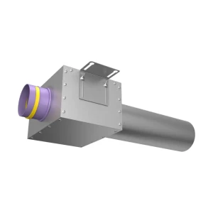 91528951 Пленум прямой круглый Provent VPDL 125/90×1 на 1 выход 400 мм STLM-1322963