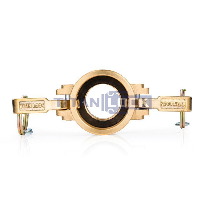 Камлок латунный тип D розетка, внутр. резьба BSP 1 1/2", TL150DBR TITAN LOCK  - Вид №6