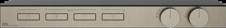 Смеситель для душа 63026 149 Gessi Hi-fi МАТОВЫЙ НИКЕЛЬ FINOX