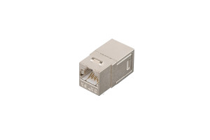16411272 Соединитель Keystone, Кат.6а, RJ45-RJ45, экранированный, металлик NMC-KJSA55C-MT NIKOMAX
