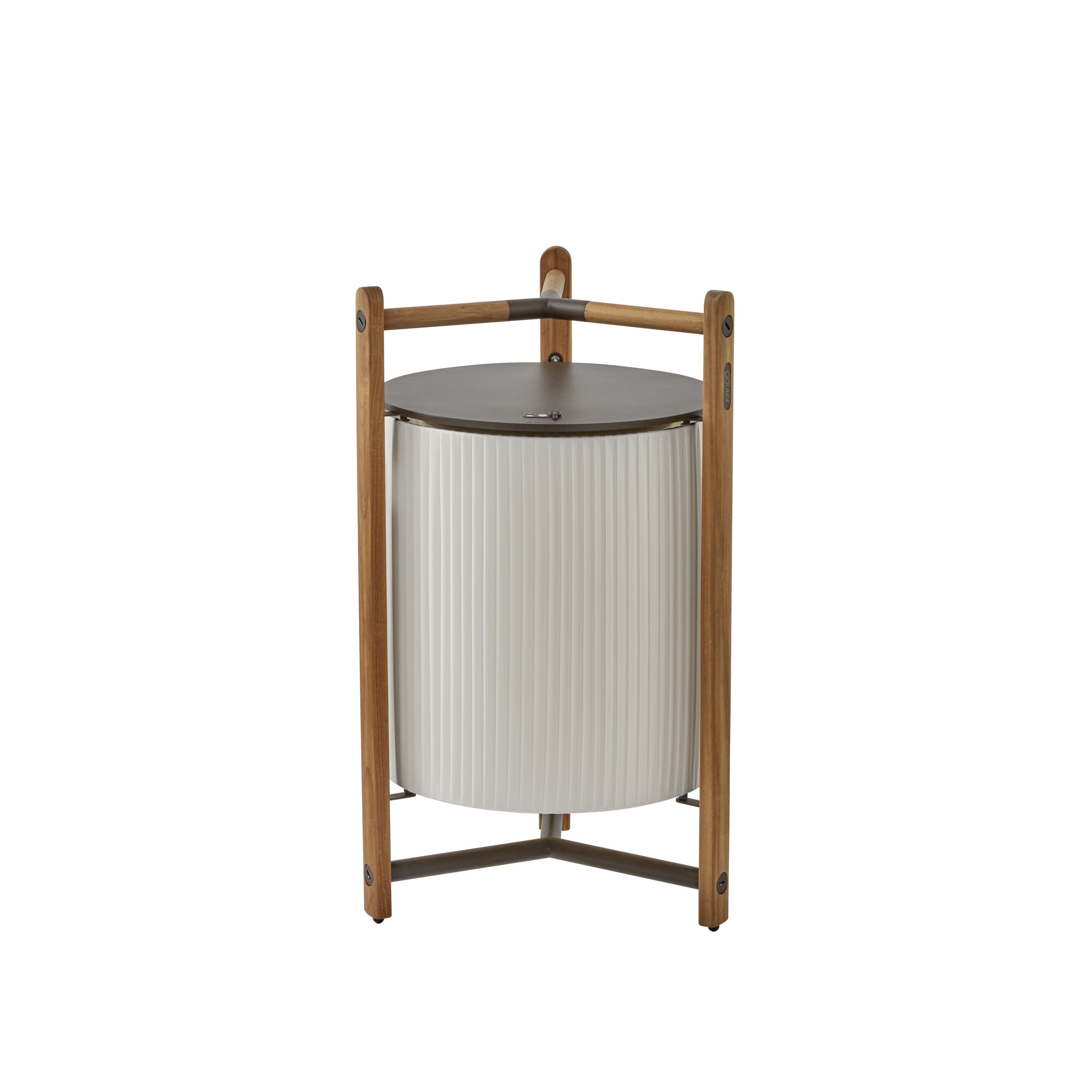 Деревянный светодиодный напольный светильник с батарейным питанием Bover Kando ARCH-00057776 - Вид №15