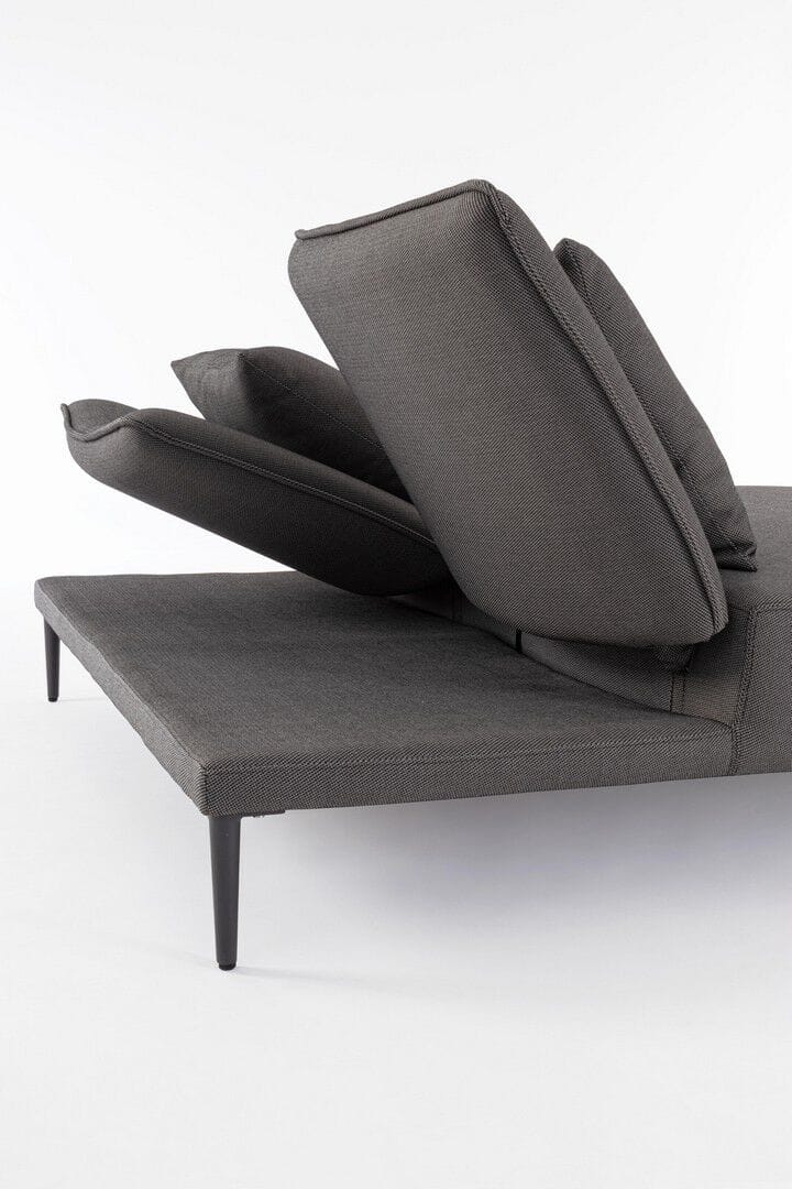 Садовая кровать с откидной спинкой из ткани BIZZOTTO Viper ARCH-00090795 - Вид №6