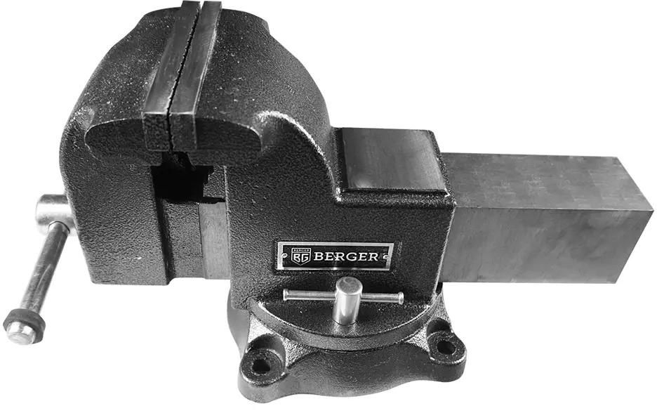 90519043 Тиски слесарные поворотные Berger BG1339, 200 мм STLM-0844566