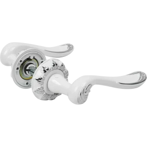 Ручка дверная на розетке Reinz Глория, цвет белый хром