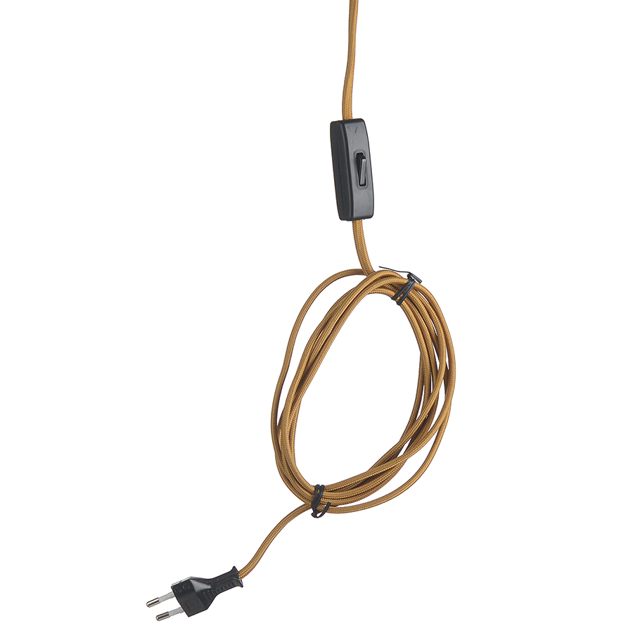 4509_359011 Лампа настенная lyss, 42хD18 см, миндальная матовая Frandsen  - Вид №8