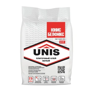 87960009 Клей для плитки Unis Белфикс 5 кг STLM-1512354
