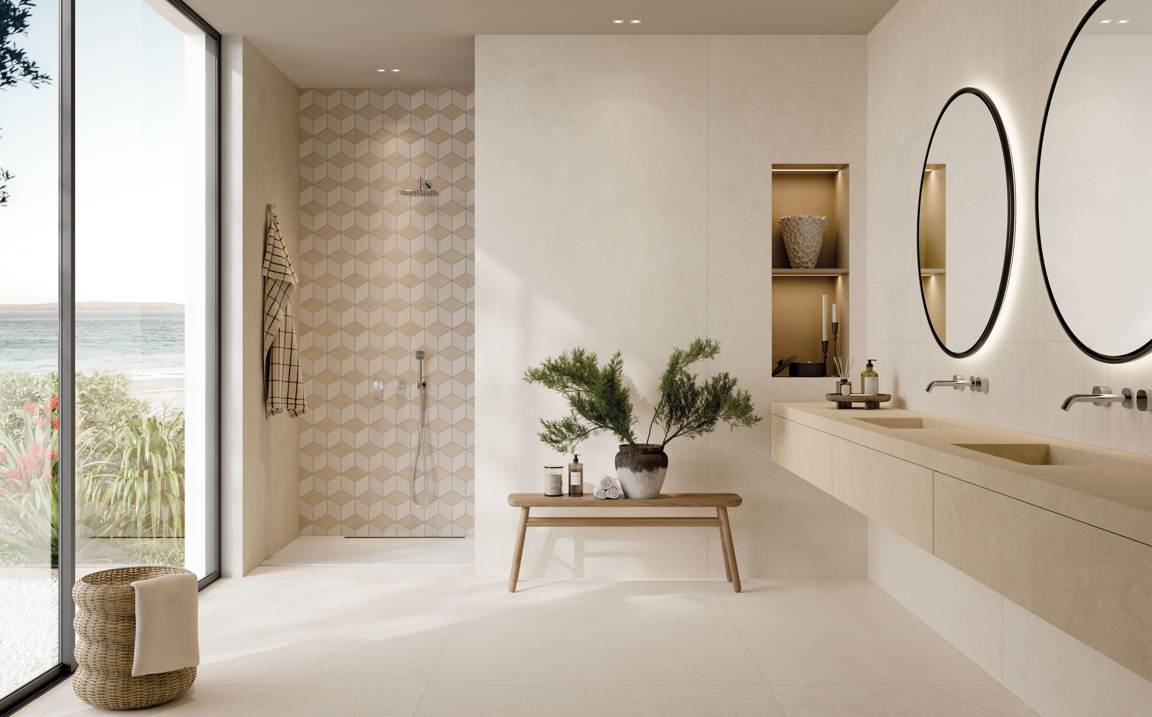 Пол / облицовка керамогранита с эффектом камня CERAMICHE KEOPE Grace ARCH-00085639 - Вид №4