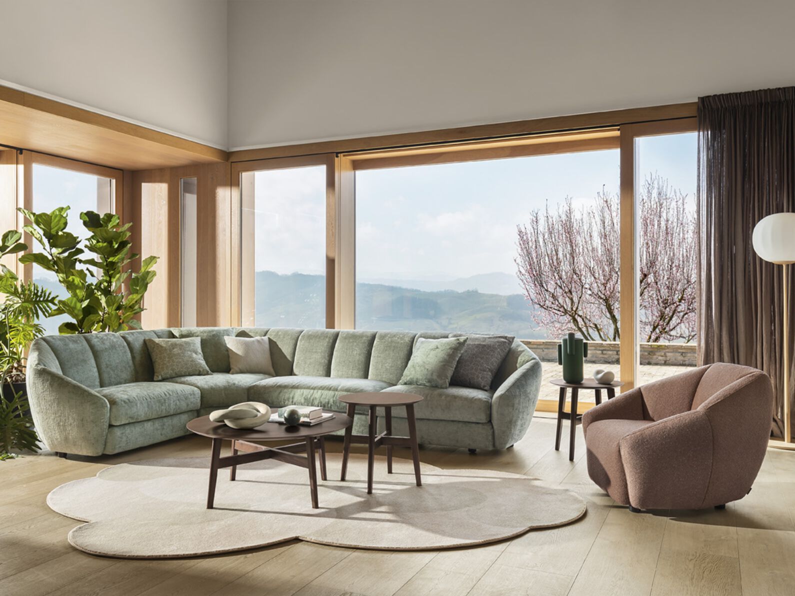 Ткань диван Calligaris Jill ARCH-00048041 - Вид №2