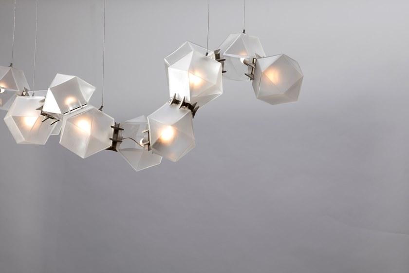 GABRIEL SCOTT Светодиодная подвесная лампа из дутого стекла Welles sun-id-1388442 - Вид №10