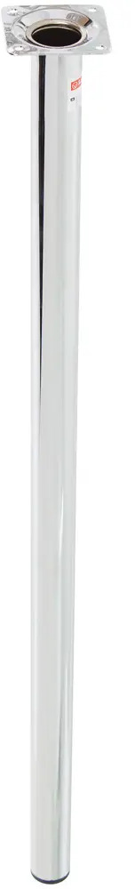 LARVIJ Хромированная ножка круглая регулируемая для стола 13203376